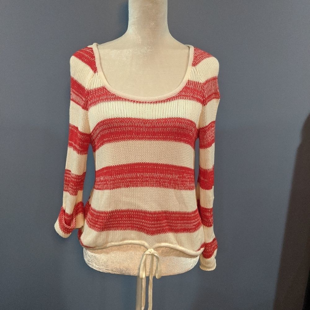Dolce Vita Red & White Sweater size XS